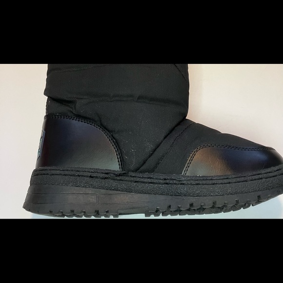 Rugged Exposure Black Mid calf Snow/Winter Size 6 Boots Style #4096 - Picture 10 of 15